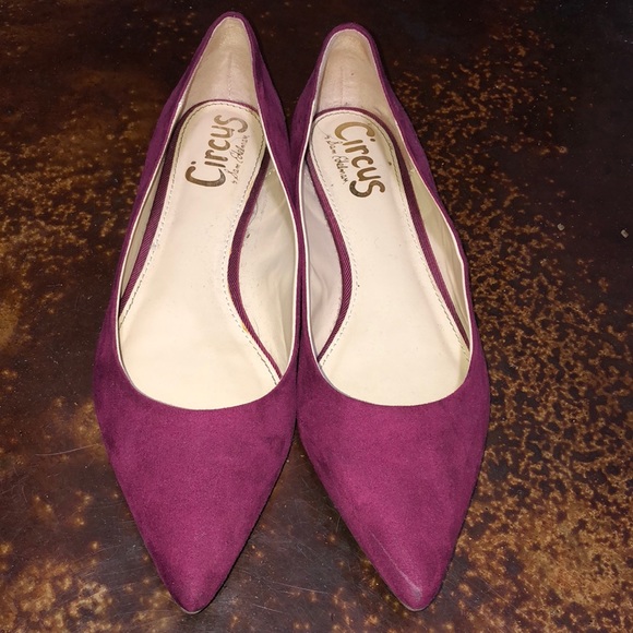 Sam Edelman Shoes - Circus by Sam Edelman Maroon Flats - like new Sam Edelman Shoes - Circus by Sam Edelman Maroon Flats - like new